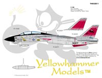 YELLOWHAMMER Aircraft decals (military)